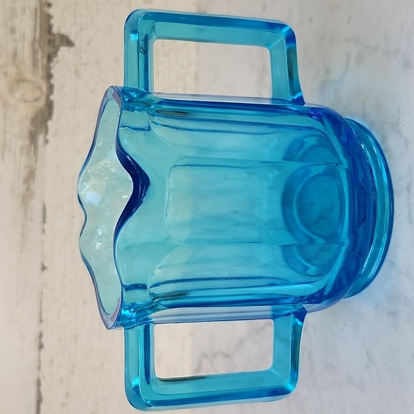 VTG TIARA GLASS CREAMER AND SUGAR FROM INDIANA GLASS - Picture 6 of 10